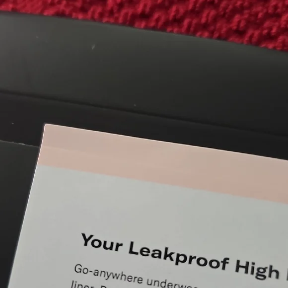 Knix Leakproof High Rise Underwear - Black - Picture 4 of 5